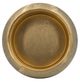 A & B Home Gold Suede Bowl-5