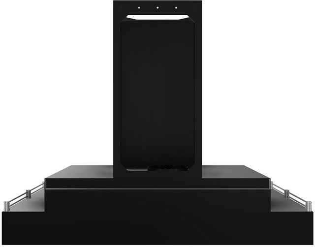 Vent-A-Hood® 42" Black Contemporary Wall Mount Range Hood-2