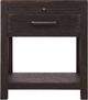 Hooker® Furniture Driftwood Burnt Timber 1-Drawer Nightstand-1