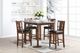New Classic® Home Furnishings Dixon 5-Piece Dark Espresso Counter Dining Set-5