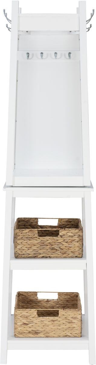 Powell® Jalen White Rotating Coat Rack-2