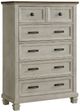 Elements International Farmington Medium Brown/Washed Stone Chest-0