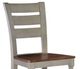 John Thomas Furniture® Vista Dining Hickory/Stone Ladder Back Side Chair-1