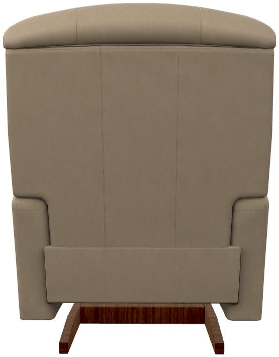 La-Z-Boy® Reed Marshmallow Leather Power Rocking Recliner with Headrest-4