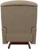 La-Z-Boy® Reed Marshmallow Leather Power Rocking Recliner with Headrest-4