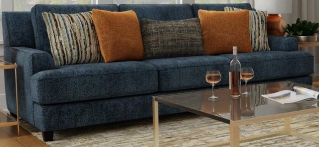 Corinthian Furniture Cape Cod Blue Sofa-0