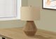 Monarch Specialties Inc. 22"H Brown Rope Table Lamp-4
