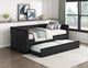 Homelegance® Chapman Black Twin Daybed with Trundle-4