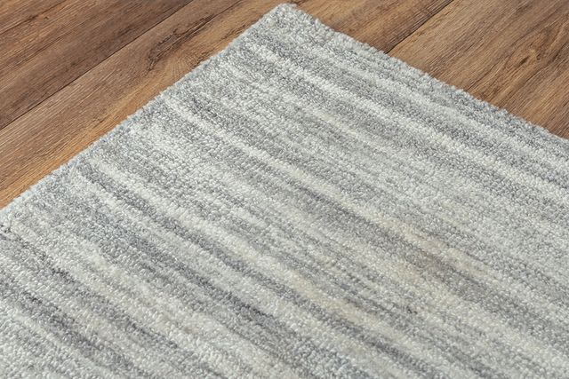 Rizzy Home Seasand Light Gray 5'x8' Rectangular Rug-3