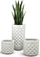 Le Present Pyramid White 19" Planter-2