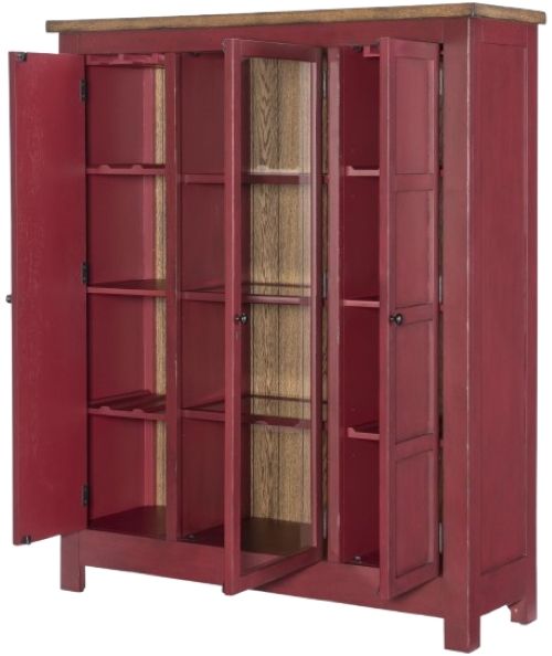 Legacy Classic Vintage Market Barnwood Oak/Spiced Apple Pie Safe-1