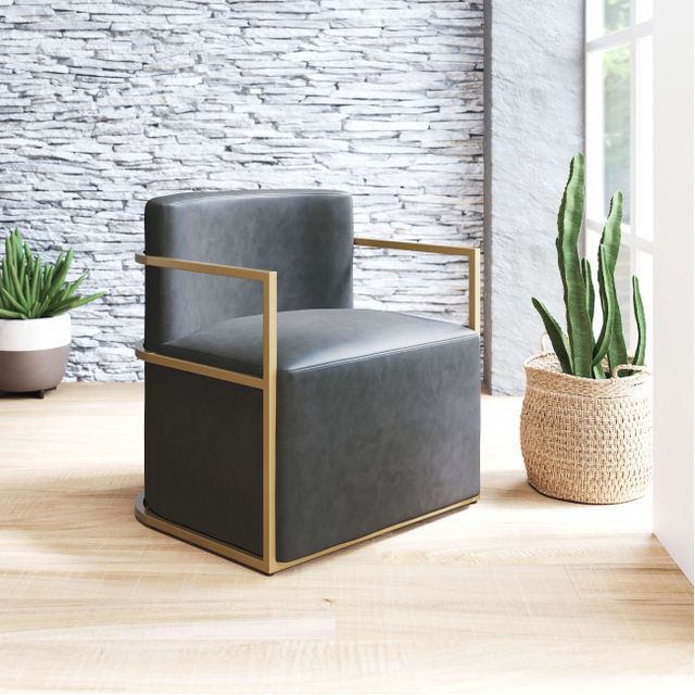 Zuo® Modern Xander Gray Chair-2