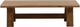 Dovetail Furniture Lachlan Natural Coffee Table-1