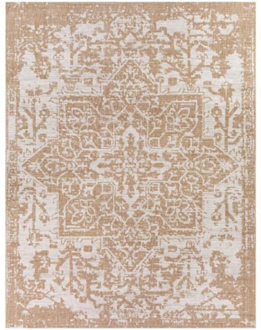 Surya Eagean Tan 4'x6' Area Rug-1