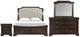 New Classic® Home Furnishings Lyndhurst 4-Piece Walnut California King Panel Bedroom Set-0