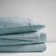 Olliix by Madison Park Blue California King 600 Thread Count 100% Pima Cotton Sheet Set-4