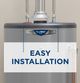 GE® 50 Gallon Gas Water Heater-4