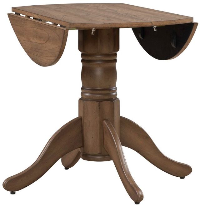 Liberty Furniture Brook Bay Sandstone Drop Leaf Dining Table-3