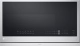 LG 30" 2.1 Cu. Ft. Fingerprint Resistant Stainless Steel Over the Range Microwave