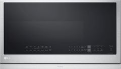LG 30" Fingerprint Resistant Stainless Steel 2.1 cu. ft. Over the Range Microwave