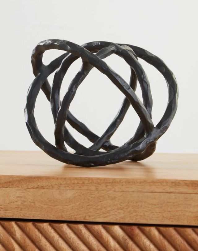 Signature Design by Ashley® Barlee 2-Piece Black Sculpture Set-4