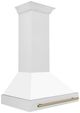 ZLINE Autograph Edition 36" White Matte Wall Mounted Range Hood-3