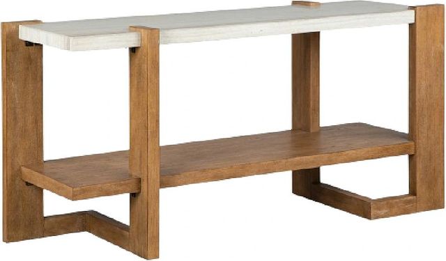 Magnussen Home® Carrington Honey Wheat Rectangular Sofa Table-0
