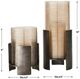 Uttermost® Fluted Fire 2-Piece Dark Bronze Candleholder Set-3