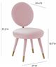 TOV Furniture Kylie Bubblegum Velvet Dining Chair-4