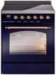 Ilve® Nostalgie II Series 30" Blue Pro Style Induction Range-0