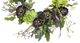A & B Home Dia Purple Poppy With Hydrangea Wreath-1