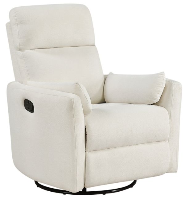 Homelegance® Desso Beige Swivel Glider Manual Reclining Chair-0