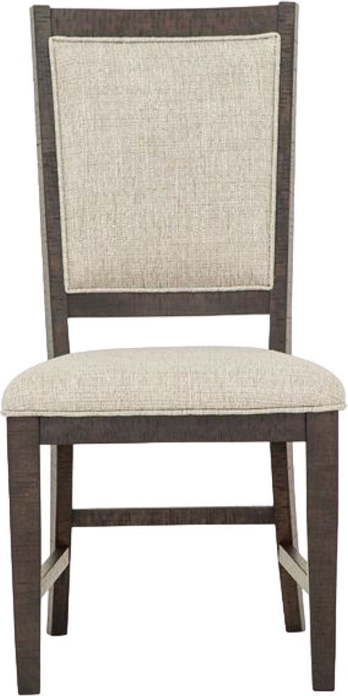 Magnussen Home® Westley Falls 2-Piece Baja Fog/Graphite Step Up Side Chair Set with Upholstered Seat and Back-2