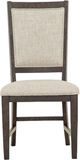 Magnussen Home® Westley Falls 2-Piece Baja Fog/Graphite Step Up Side Chair Set with Upholstered Seat and Back-2