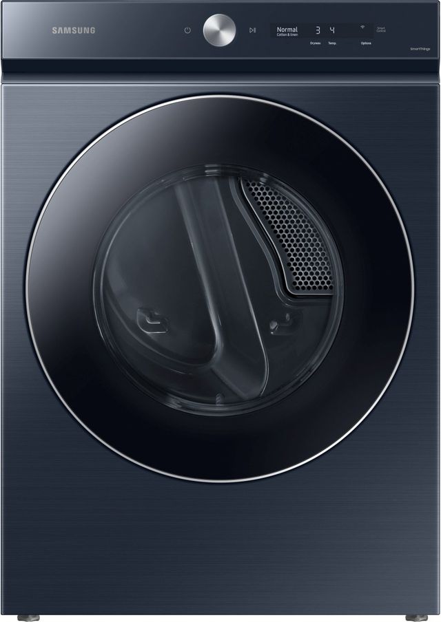 Samsung Bespoke 7.6 Cu. Ft. Brushed Navy Front Load Electric Dryer-0
