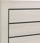 Elements International Makayla Gray King Panel Bed-4