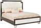 Michael Amini® Belmont Place Espresso California King Upholstered Panel Bed-0