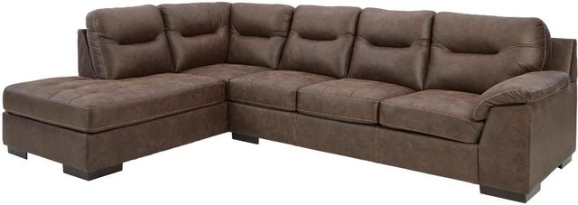 Signature Design by Ashley® Maderla 2-Piece Walnut Living Room Seating Set-1