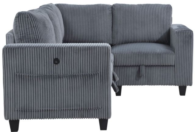 Homelegance® Walterboro 4-Piece Dark Gray Modular Sectional-3