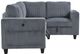 Homelegance® Walterboro 4-Piece Dark Gray Modular Sectional-3