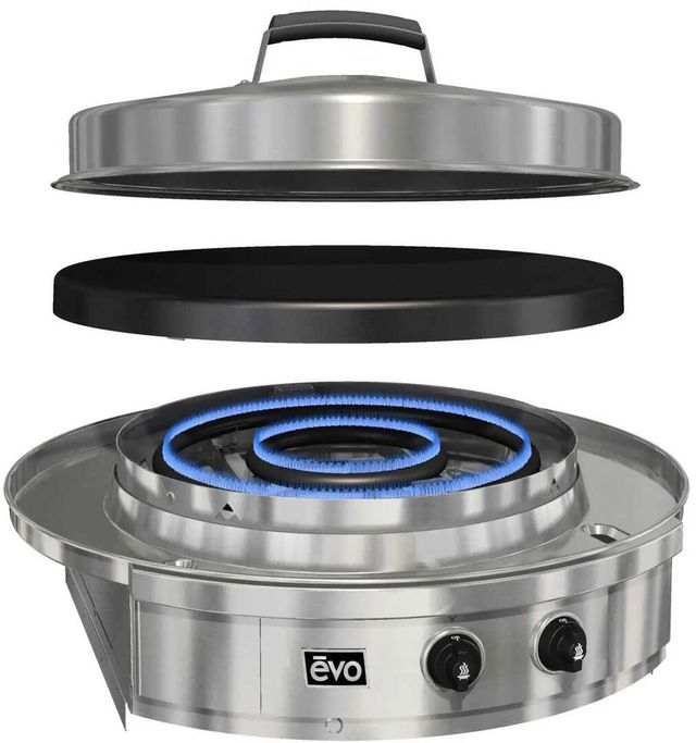 Evo® Affinity 30G 2-Burner Stainless Steel Built-In Liquid Propane Grill-4