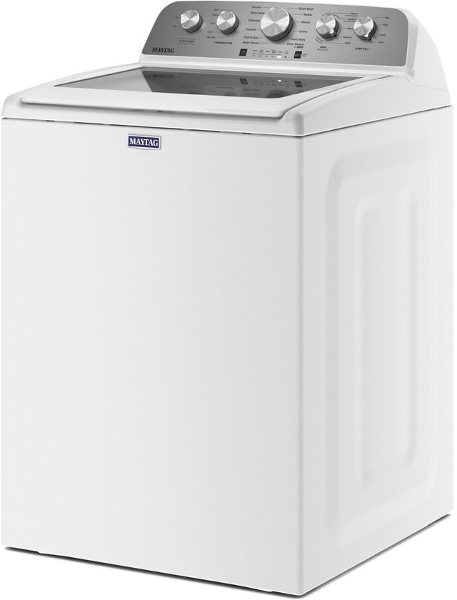 Maytag® 4.8 Cu. Ft. White Impeller Top Load Washer with Extra Power-3