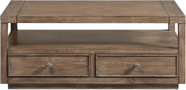 Riverside Furniture Denali Toasted Acacia Coffee Table-1