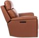 Flexsteel® Customizable Refined Leather Power Swivel Gliding Recliner-4