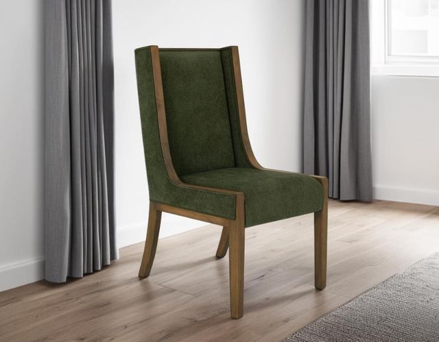 International Furniture Direct Mezquite Olive Side Chair-1