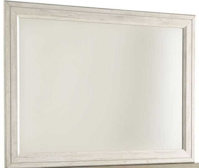 Signature Design by Ashley® Willowton 3-Piece Whitewash Queen Panel Bed Set-3