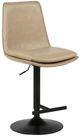 Coaster® Eldridge Coffee Tan Upholstered Adjustable Bar Stool-2