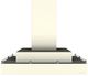 Vent-A-Hood® 36" Biscuit Contemporary Wall Mount Range Hood-0