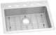 Elkay Crosstown® Polished Satin 25" x 22" x 6" 5-Hole Single Bowl Dual Mount ADA Sink Kit-0