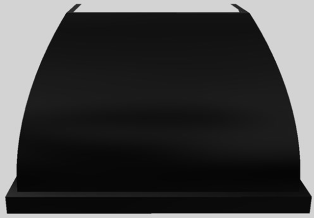 Vent-A-Hood® Designer Series 48" Black Wall Mounted Range Hood-0